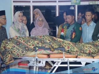 Wakil Bupati Kampar Lepas Jenazah Pendamping Desa Hasbi Abdillah, Meninggal Akibat Sengatan Arus Listrik